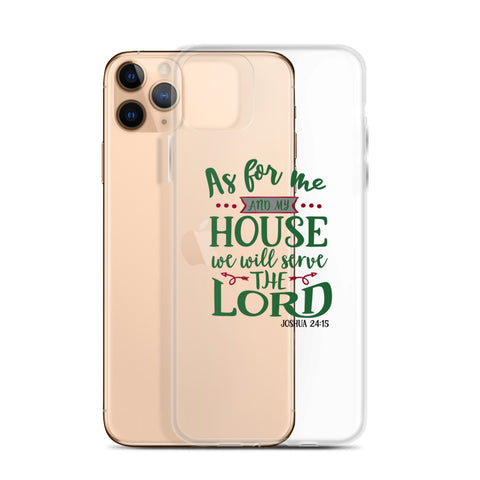 As For Me And My House iPhone Case