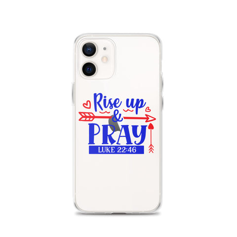 Rise Up And Pray iPhone Case