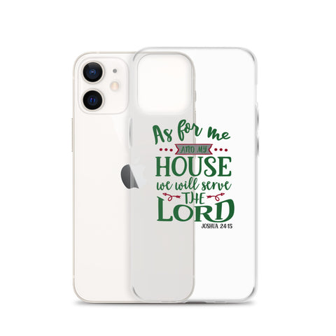 As For Me And My House iPhone Case