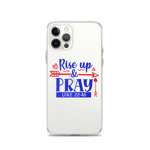 Rise Up And Pray iPhone Case