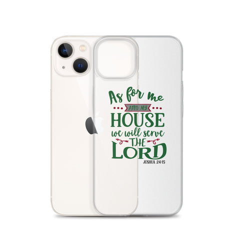 As For Me And My House iPhone Case