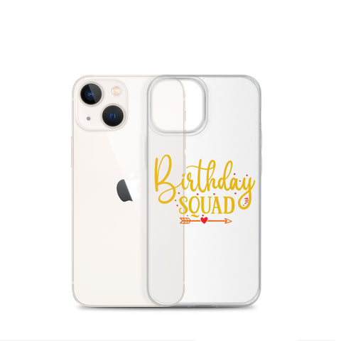 Birthday Squad iPhone Case