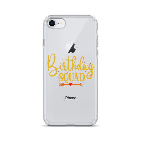 Birthday Squad iPhone Case