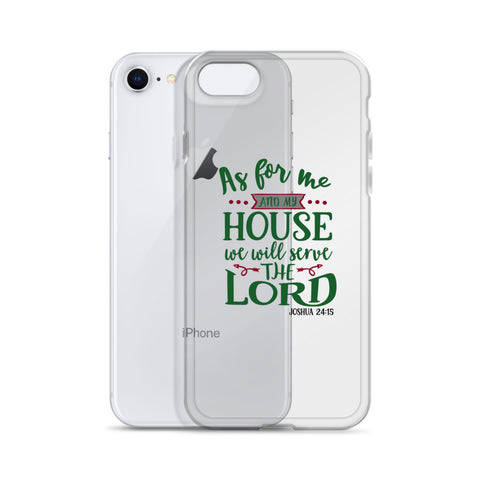 As For Me And My House iPhone Case