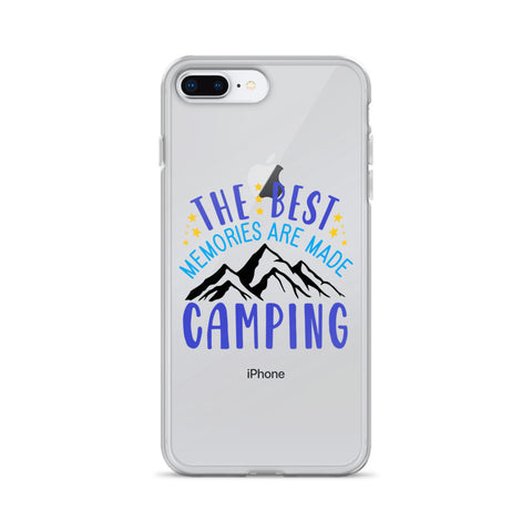 The Best Memories Are Made Camping iPhone Case