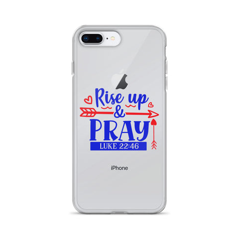 Rise Up And Pray iPhone Case
