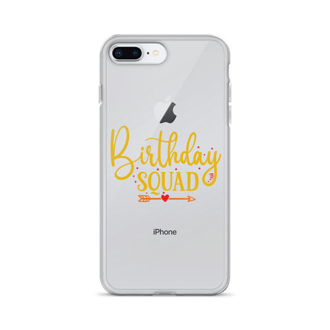 Birthday Squad iPhone Case
