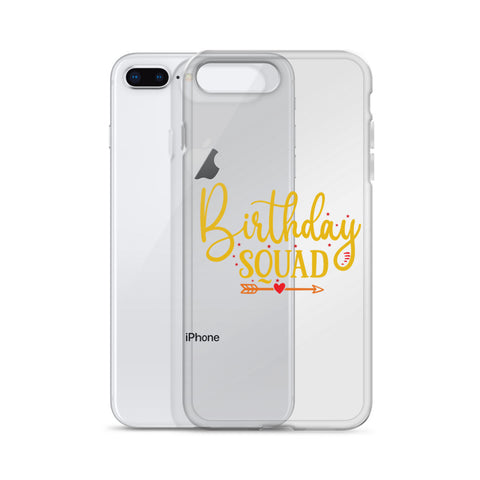 Birthday Squad iPhone Case