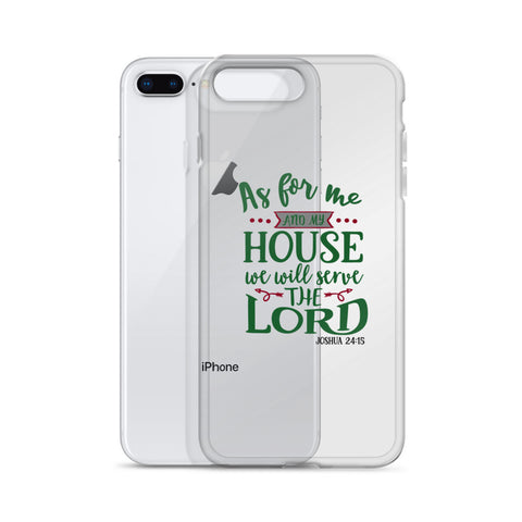 As For Me And My House iPhone Case