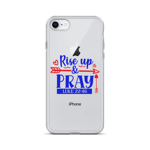Rise Up And Pray iPhone Case