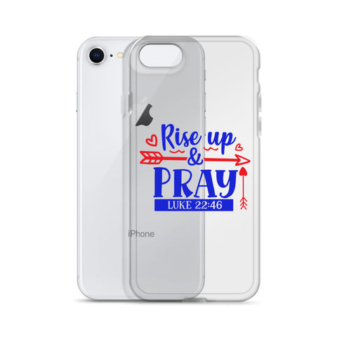 Rise Up And Pray iPhone Case