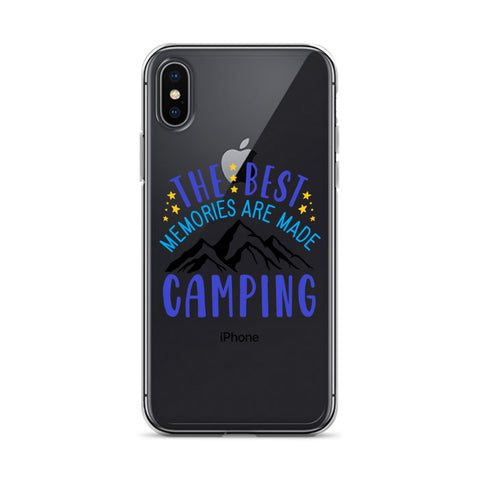 The Best Memories Are Made Camping iPhone Case