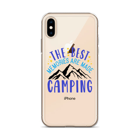 The Best Memories Are Made Camping iPhone Case