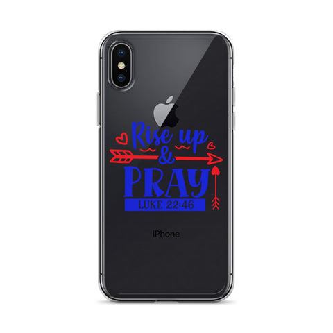Rise Up And Pray iPhone Case