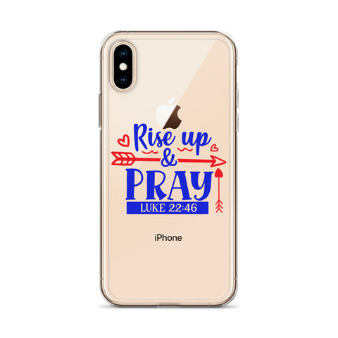 Rise Up And Pray iPhone Case