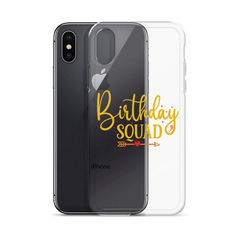 Birthday Squad iPhone Case