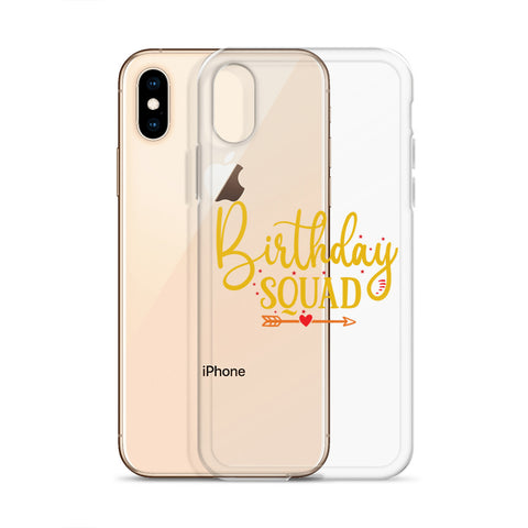 Birthday Squad iPhone Case