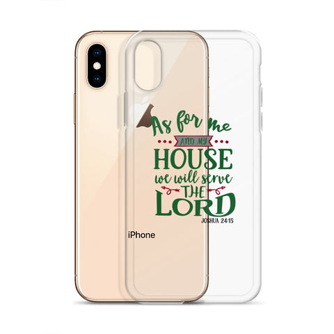As For Me And My House iPhone Case