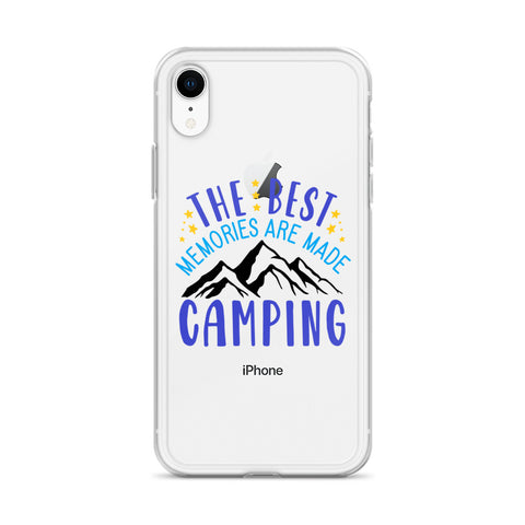 The Best Memories Are Made Camping iPhone Case