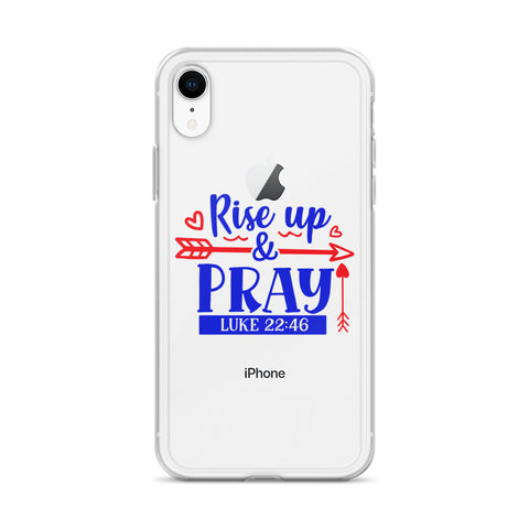 Rise Up And Pray iPhone Case