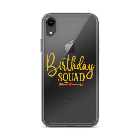 Birthday Squad iPhone Case