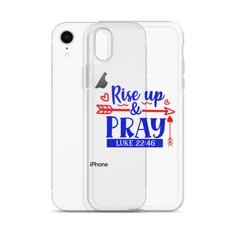 Rise Up And Pray iPhone Case