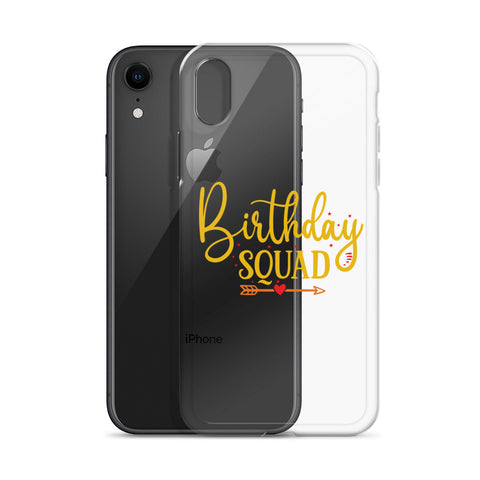 Birthday Squad iPhone Case