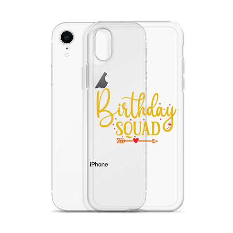 Birthday Squad iPhone Case