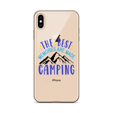 The Best Memories Are Made Camping iPhone Case