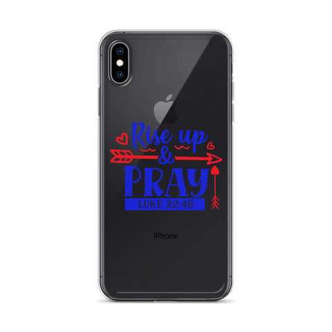 Rise Up And Pray iPhone Case