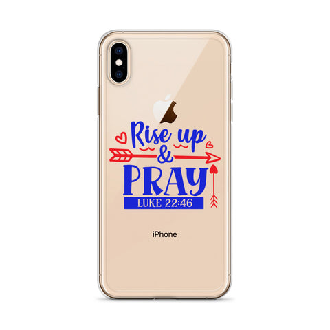Rise Up And Pray iPhone Case