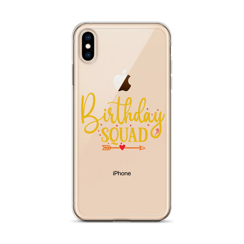 Birthday Squad iPhone Case