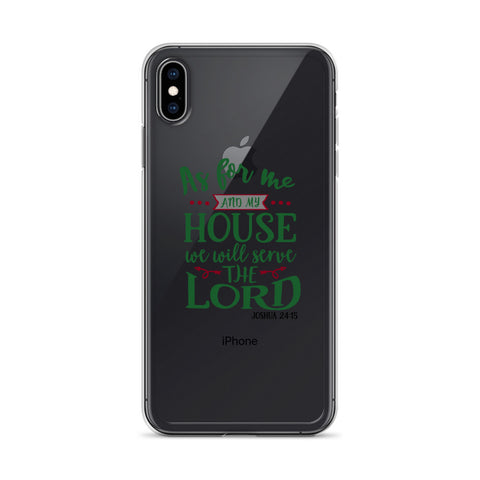 As For Me And My House iPhone Case