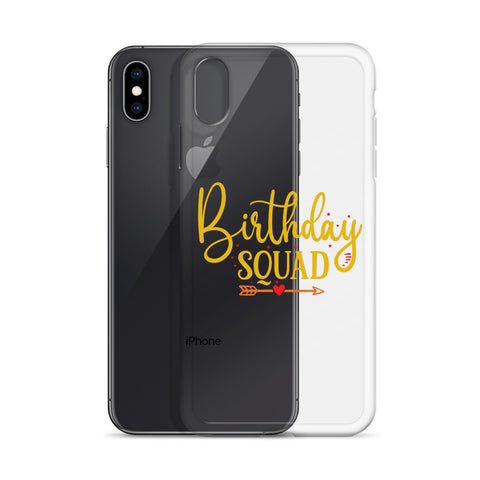 Birthday Squad iPhone Case