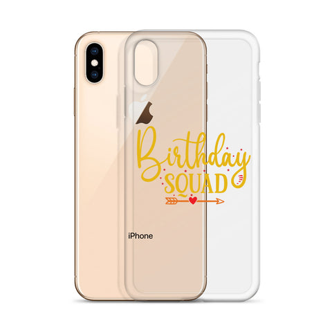 Birthday Squad iPhone Case