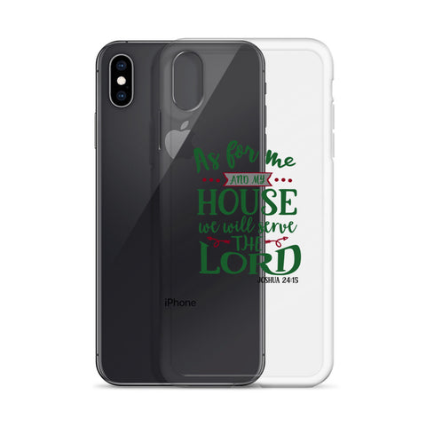 As For Me And My House iPhone Case