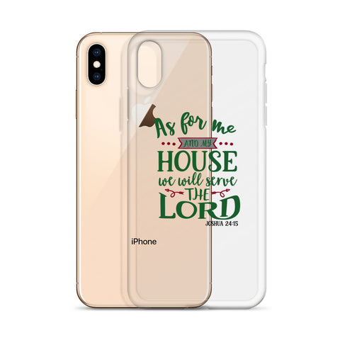 As For Me And My House iPhone Case
