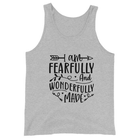 Im Fearfully And Wonderfully Made Unisex Tank Tops