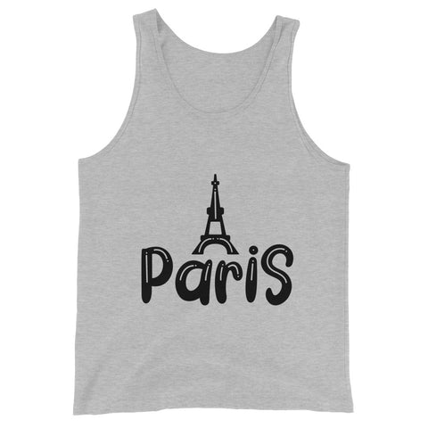 Paris Unisex Tank Tops