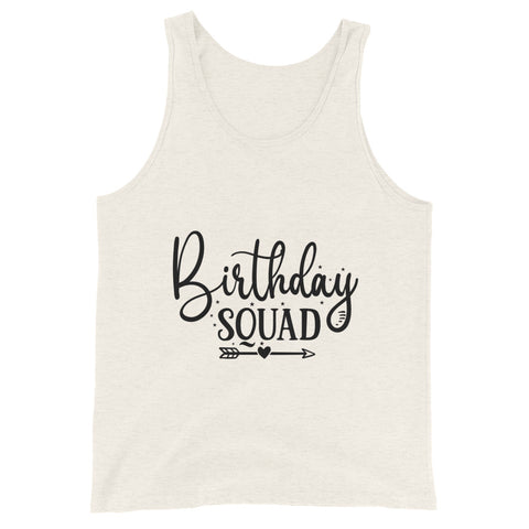 Birthday Squad Unisex Tank Tops