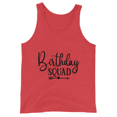 Birthday Squad Unisex Tank Tops