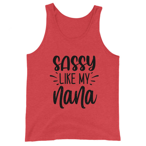 Sassy Like My Nana Unisex Tank Tops