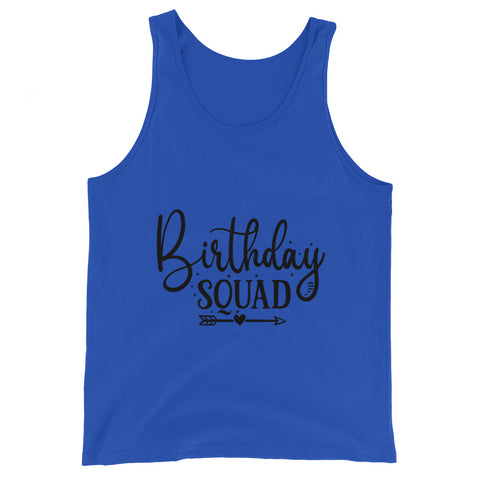 Birthday Squad Unisex Tank Tops