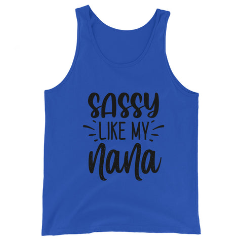 Sassy Like My Nana Unisex Tank Tops