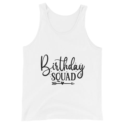 Birthday Squad Unisex Tank Tops