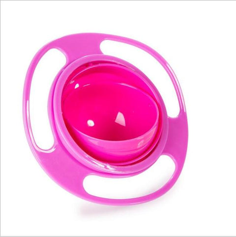 360 Rotating Kid-Proof Gyro Spill Bowl