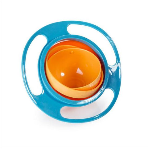 360 Rotating Kid-Proof Gyro Spill Bowl