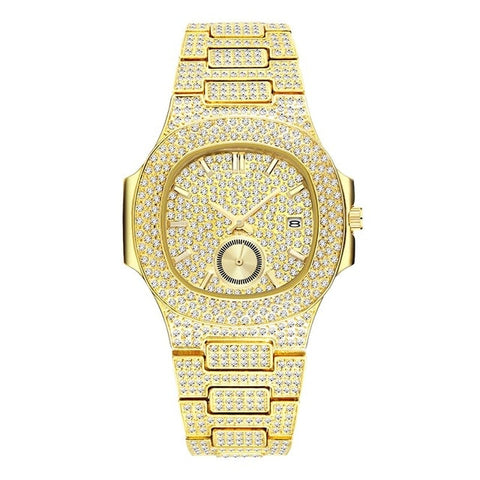 Hip Hop Diamond Men's Watch