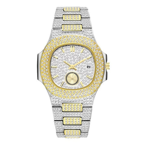 Hip Hop Diamond Men's Watch