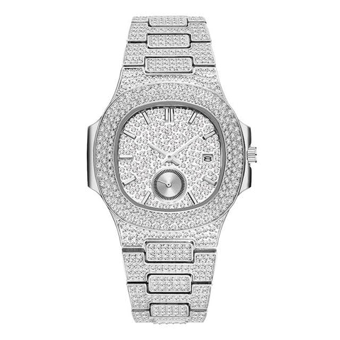 Hip Hop Diamond Men's Watch